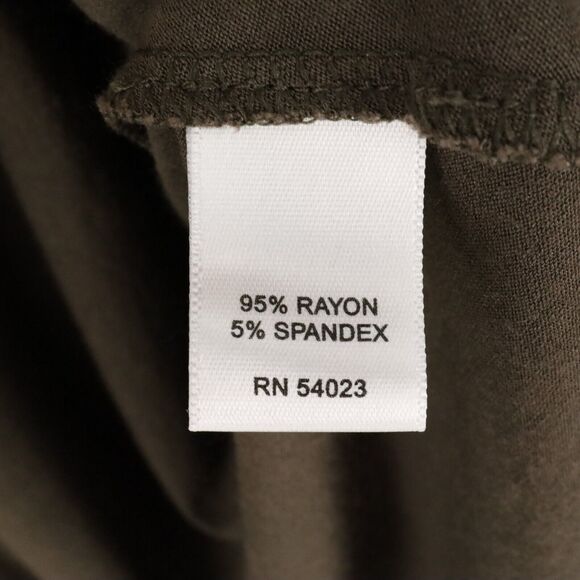 Banana Republic Sweater Womens Small Brown Stretch Knit Rayon Shawl Collar - Picture 12 of 12